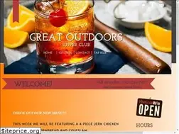 Sites similar to greatoutdoorssupperclub.com