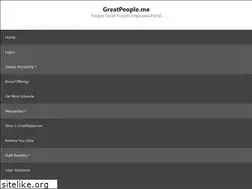 Sites similar to greatpeople-me.org