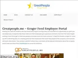 Sites similar to greatpeoplee.me