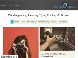 Sites similar to greatphototutorials.net