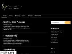 Sites similar to greatpiercingshop.com