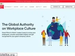 Sites similar to greatplacetowork.be