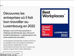 Sites similar to greatplacetowork.lu
