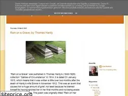Sites similar to greatpoetryexplained.blogspot.com