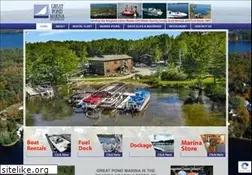 Sites similar to greatpondmarina.com