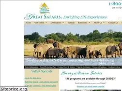 Sites similar to greatsafaris.com