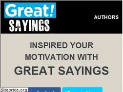 Sites similar to greatsayings.net