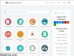 Sites similar to greatseotools.net
