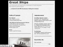 Sites similar to greatships.net