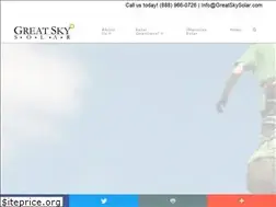 Sites similar to greatskysolar.com
