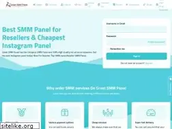 Sites similar to greatsmmpanel.in
