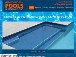 Sites similar to greatsouthernpools.com.au