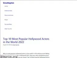 Sites similar to greattopten.com
