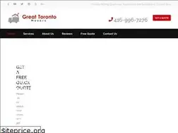 Sites similar to greattorontomovers.ca