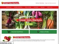 Sites similar to greatvalu.com