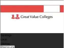 Sites similar to greatvaluecolleges.net