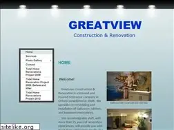 Sites similar to greatviewconstruction.com