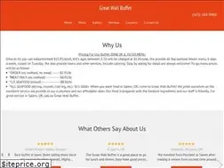 Sites similar to greatwallbuffet.biz