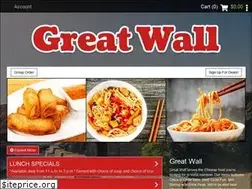 Sites similar to greatwallmenu.com