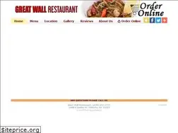 Sites similar to greatwallvaldosta.com