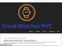Sites similar to greatwatches.nyc