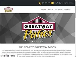 Sites similar to greatwaypatios.com.au