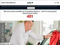 Sites similar to greatwesternkia.com.au