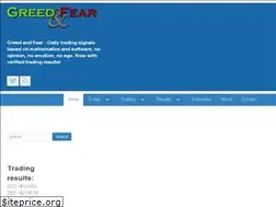 Sites similar to greedandfear.eu