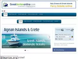 Sites similar to greekferriesonline.com