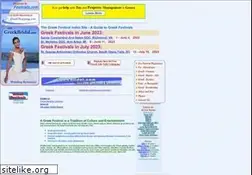 Sites similar to greekfestivals.com