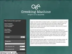Sites similar to greekingmachine.com
