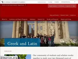 Sites similar to greeklatin.cua.edu