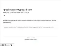 Sites similar to greekodyssey.typepad.com