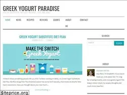 Sites similar to greekyogurtparadise.com