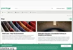 Sites similar to green-blog.org