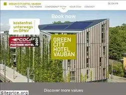 Sites similar to green-city-hotel-vauban.de