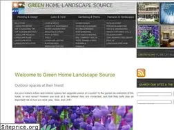 Sites similar to green-home-landscape-source.com