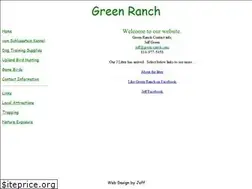 Sites similar to green-ranch.com
