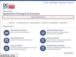 Sites similar to green.dc.gov