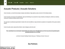 Sites similar to greenacoustics.co.za