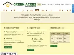 Sites similar to greenacrespetcare.com