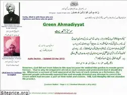 Sites similar to greenahmadiyyat.org