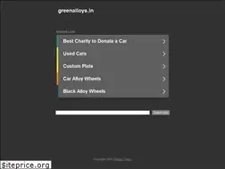 Sites similar to greenalloys.in