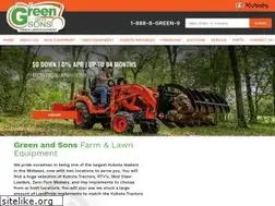 Sites similar to greenandsons.com