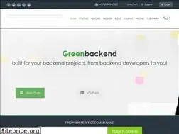 Sites similar to greenbackend.com