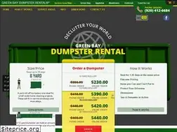 Sites similar to greenbaydumpsterrental.com