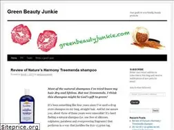 Sites similar to greenbeautyjunkie.wordpress.com