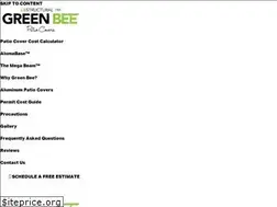 Sites similar to greenbeepatios.com