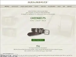 Sites similar to greenbelts.de