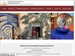 Sites similar to greenbeltucc.org